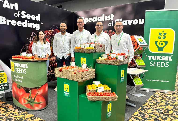 Yüksel Tohum Fas Domates Kongresinde yoğun ilgi gördü!