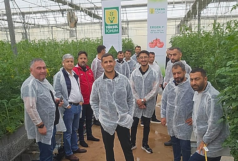 Azerbaycan'dan değerli misafirlerimizi seralarımızda ağırladık!