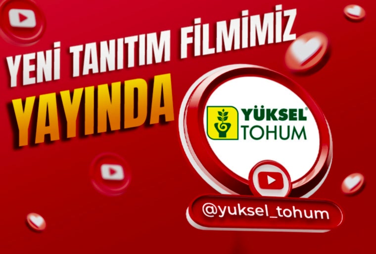 Yüksel Tohum Yeni Tanıtım Filmimiz Youtube Kanalımızda Yayında!